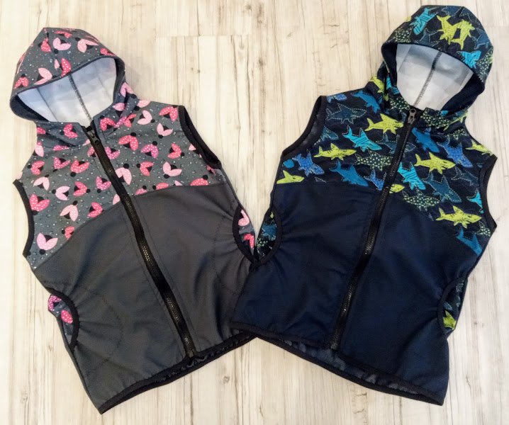 Softshellová vesta